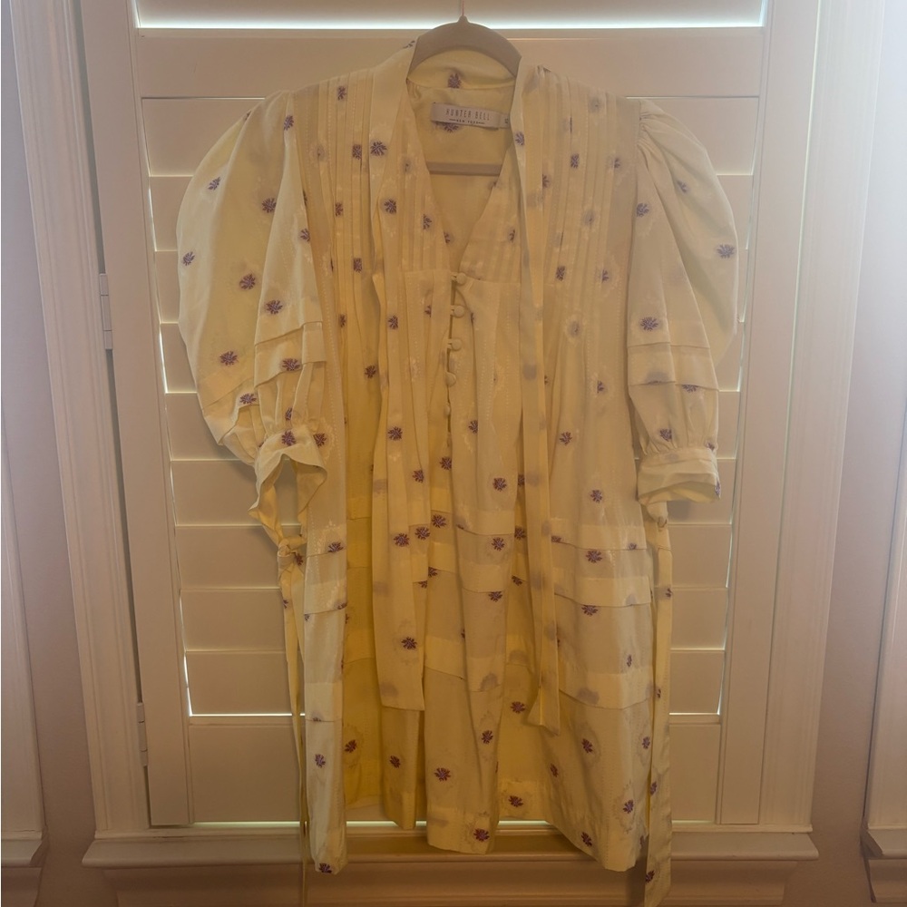 Hunter Bell Yellow Floral Dress